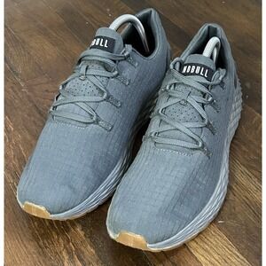 NOBULL All Day Ripstop Runner Shoes Grey Gum Sole‎ Size 9 Womens 10.5